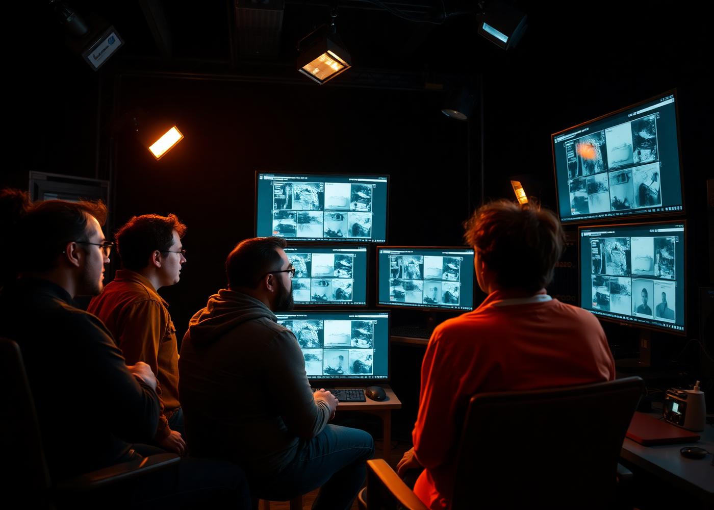 Virkab Media studio in production